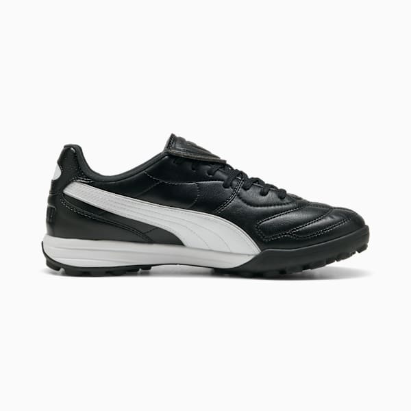 KING LIGA TT Football Boots Unisex, PUMA Black-PUMA White-PUMA Silver, extralarge-GBR