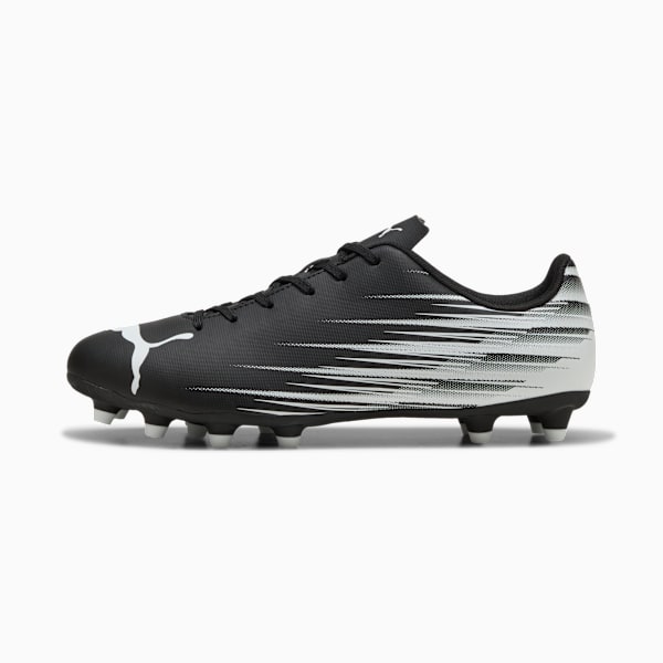 ATTACANTO II FG/AG Soccer Cleats Men, PUMA Black-PUMA White, extralarge
