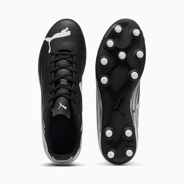 ATTACANTO II FG/AG Soccer Cleats Men, PUMA Black-PUMA White, extralarge