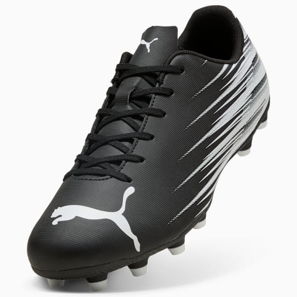ATTACANTO II FG/AG Soccer Cleats Men, PUMA Black-PUMA White, extralarge