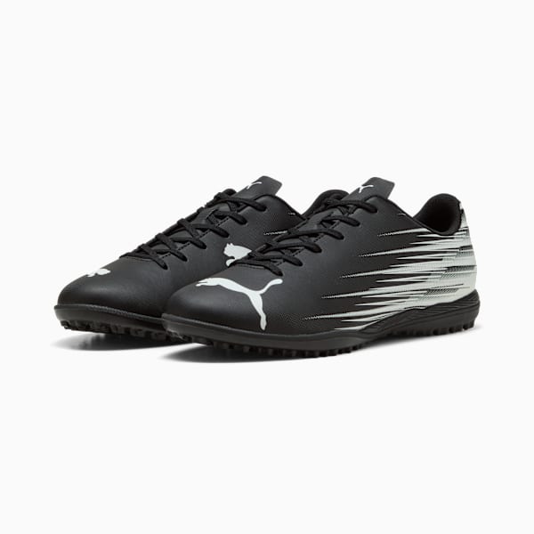 ATTACANTO II TT Soccer Cleats Men, PUMA Black-PUMA White, extralarge