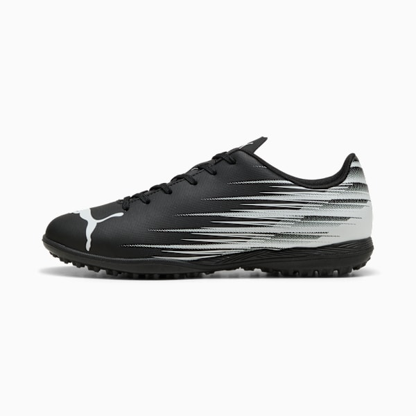 ATTACANTO II TT Soccer Cleats Men, PUMA Black-PUMA White, extralarge