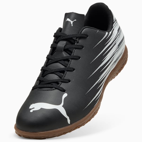 ATTACANTO II Futsal Cleats Men, PUMA Black-PUMA White, extralarge