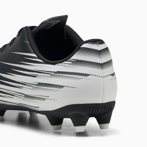ATTACANTO II FG/AG Soccer Cleats Youth, PUMA Black-PUMA White, extralarge