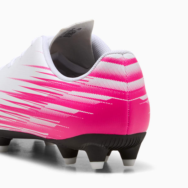 ATTACANTO II FG/AG Soccer Cleats Youth, PUMA White-Ravish, extralarge