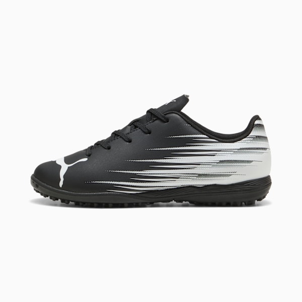 ATTACANTO II TT Soccer Cleats Youth, PUMA Black-PUMA White, extralarge