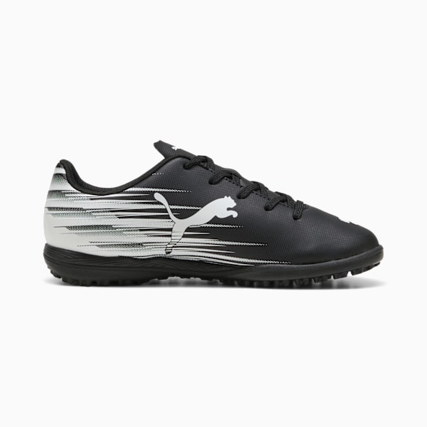 ATTACANTO II TT Soccer Cleats Youth, PUMA Black-PUMA White, extralarge