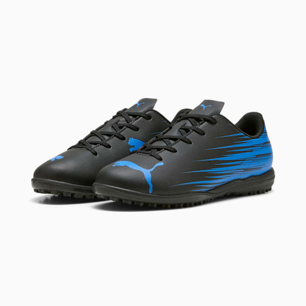 ATTACANTO II TT Soccer Cleats Youth, PUMA Black-Ultra Blue, extralarge