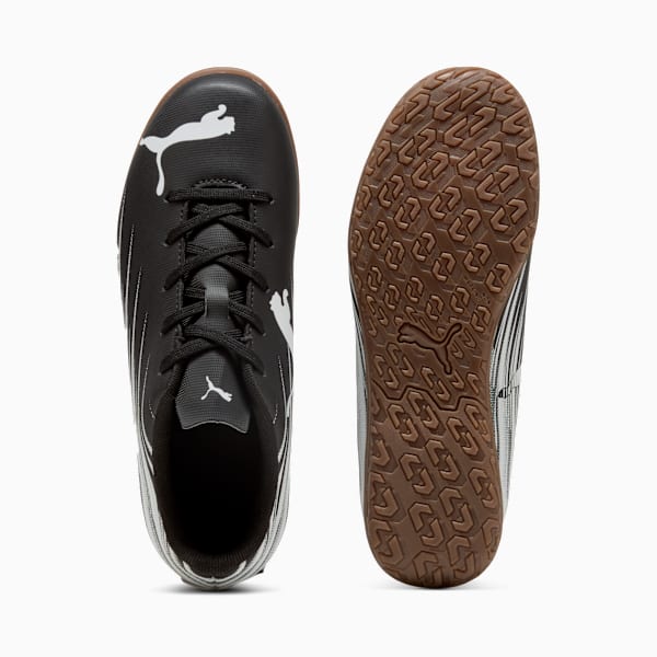 ATTACANTO II Futsal Cleats Youth, PUMA Black-PUMA White, extralarge