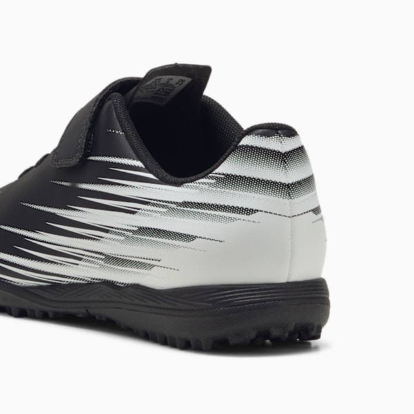 ATTACANTO II TT Soccer Cleats Youth, PUMA Black-PUMA White, extralarge