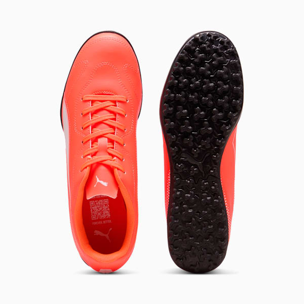 Tacos de fútbol VITORIA II TT para hombre, Glowing Red-PUMA White, extralarge