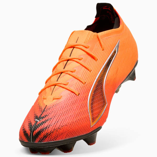 ULTRA 6 CARBON FG Football Boots Women, Heat Fire-PUMA Black-Glowing Red, extralarge-GBR