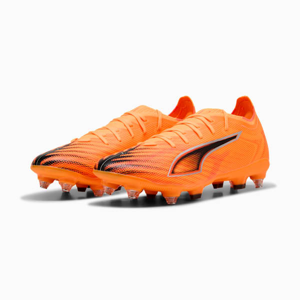 ULTRA 6 MATCH MxSG Football Boots Unisex, Heat Fire-PUMA Black-Glowing Red, extralarge-GBR