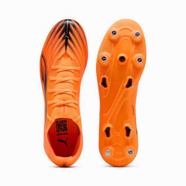 ULTRA 6 MATCH MxSG Football Boots Unisex, Heat Fire-PUMA Black-Glowing Red, extralarge-GBR