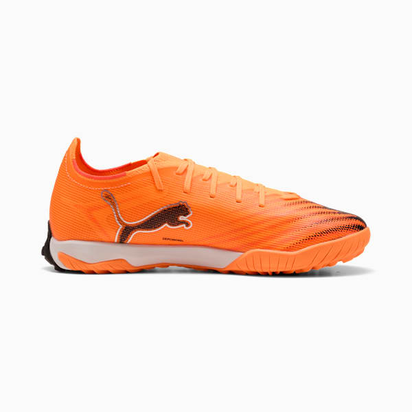 ULTRA 6 MATCH TT Football Boots Unisex, Heat Fire-PUMA Black-Glowing Red, extralarge