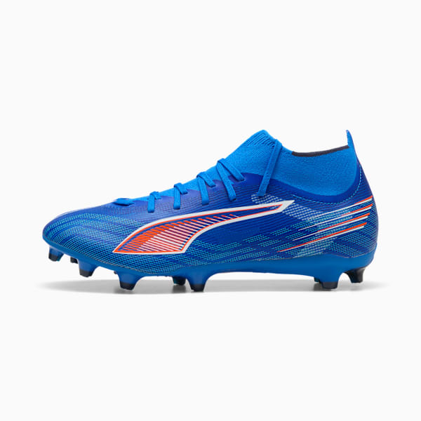 ULTRA 6 MATCH FG/AG Football Boots Unisex, Ultra Blue-PUMA White-PUMA Black, extralarge