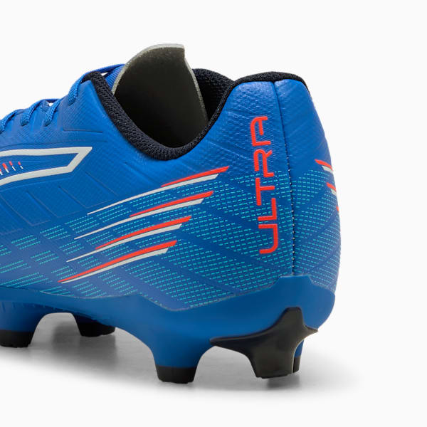 ULTRA 6 PLAY FG/AG Football Boots Unisex, Ultra Blue-PUMA White-Glowing Red, extralarge