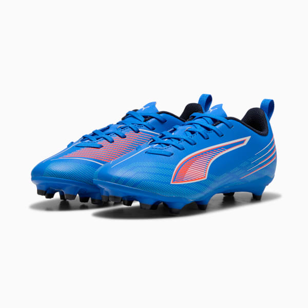ULTRA 6 PLAY FG/AG Jr Youth, Ultra Blue-PUMA White-Glowing Red, extralarge