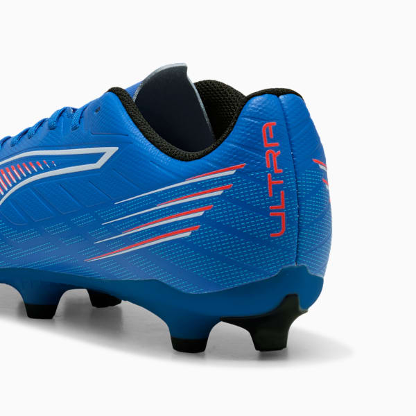 ULTRA 6 PLAY FG/AG Football Boots Women, Ultra Blue-PUMA White-Glowing Red, extralarge
