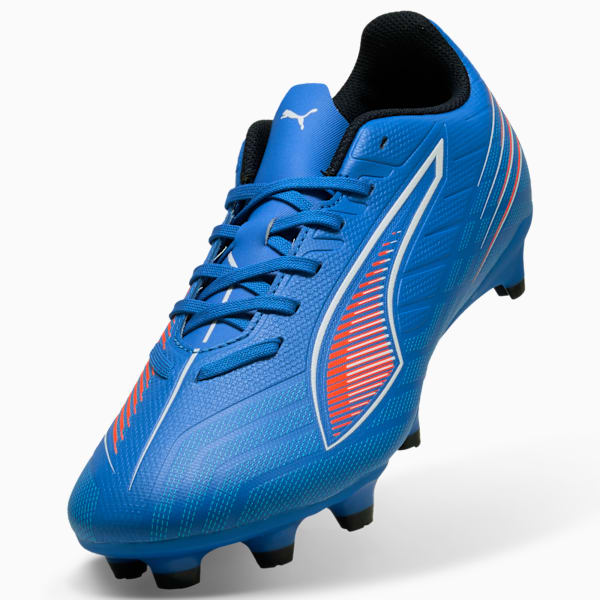 ULTRA 6 PLAY FG/AG Football Boots Women, Ultra Blue-PUMA White-Glowing Red, extralarge