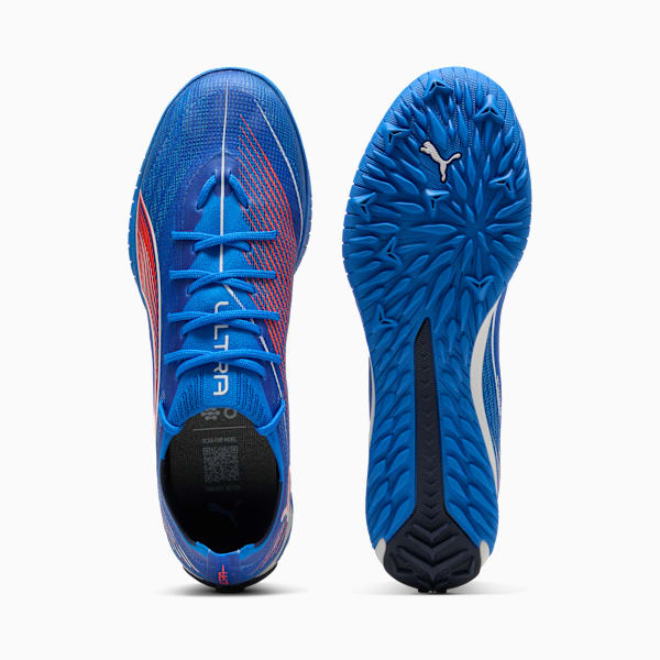 ULTRA 6 PRO CAGE TT Football Boots Unisex, Ultra Blue-PUMA White-Glowing Red, extralarge