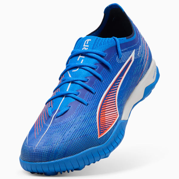 ULTRA 6 PRO CAGE TT Football Boots Unisex, Ultra Blue-PUMA White-Glowing Red, extralarge