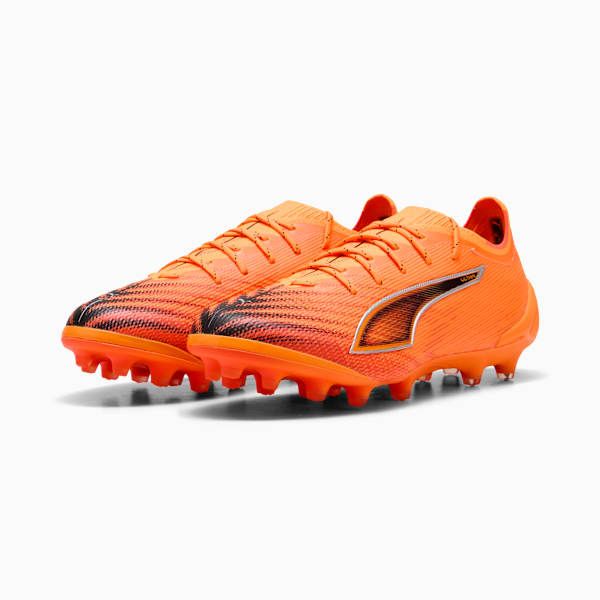 ULTRA 6 ULTIMATE AG Football Boots Unisex, Heat Fire-PUMA Black-Glowing Red, extralarge-GBR