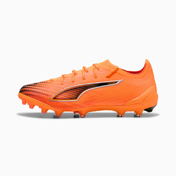 ULTRA 6 ULTIMATE AG Football Boots Unisex, Heat Fire-PUMA Black-Glowing Red, extralarge-GBR