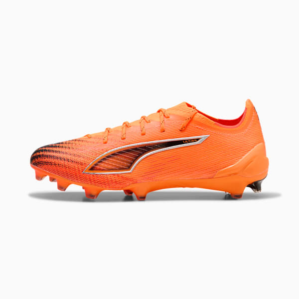 Chaussures de soccer ULTRA 6 ULTIMATE FG Unisexe, Heat Fire-PUMA Black-Glowing Red, extralarge