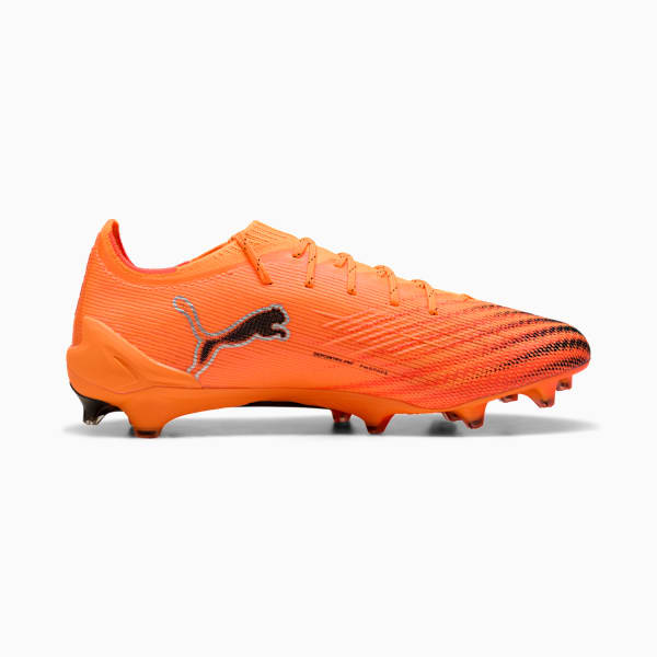 Chaussures de soccer ULTRA 6 ULTIMATE FG Unisexe, Heat Fire-PUMA Black-Glowing Red, extralarge