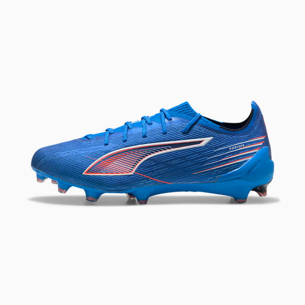 ULTRA 6 ULTIMATE FG Football Boots Women, Ultra Blue-PUMA White-Glowing Red, extralarge