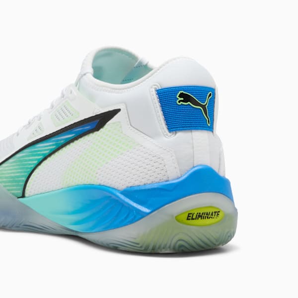 Eliminate NITRO SQD 4 ENERGY Unisex, PUMA White-PUMA Black-Speed Green, extralarge