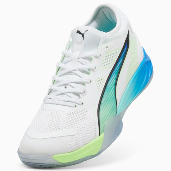 Eliminate NITRO SQD 4 ENERGY Unisex, PUMA White-PUMA Black-Speed Green, extralarge