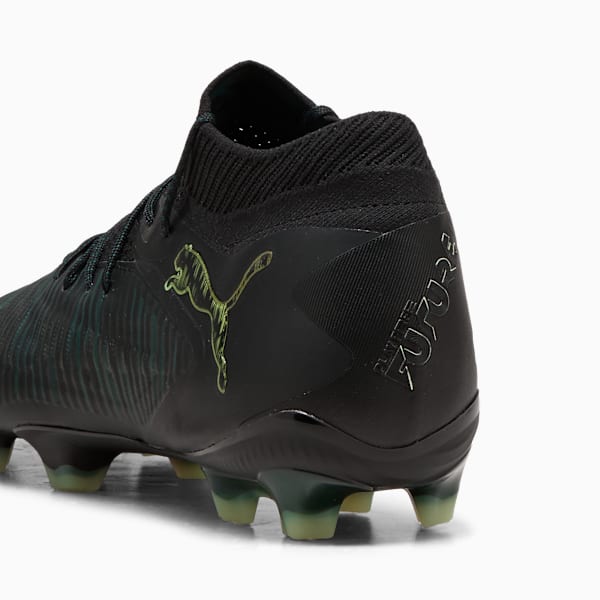 FUTURE 8 ULTIMATE FG Unisex, PUMA Black-Fizzy Light-Green Terrain, extralarge