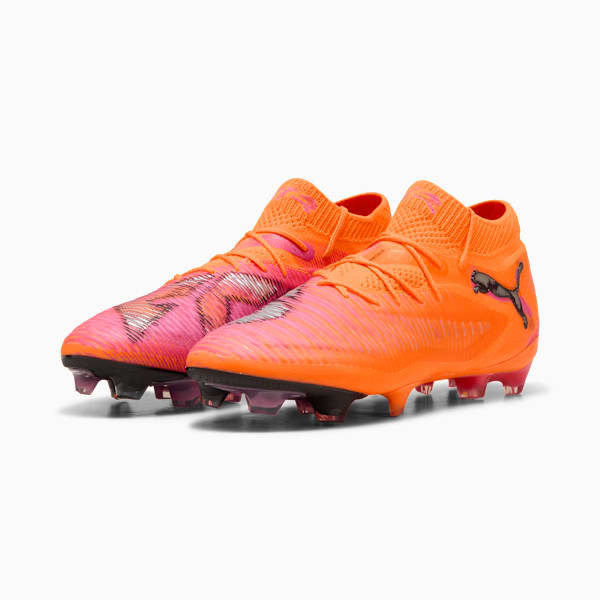 FUTURE 8 ULTIMATE FG unisex, Heat Fire-PUMA Black-Ravish, extralarge