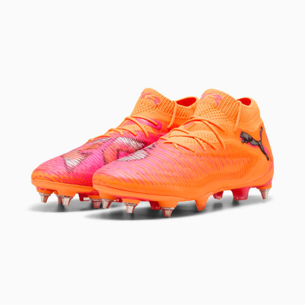FUTURE 8 ULTIMATE MxSG Football Boots Unisex, Heat Fire-PUMA Black-Ravish, extralarge-GBR
