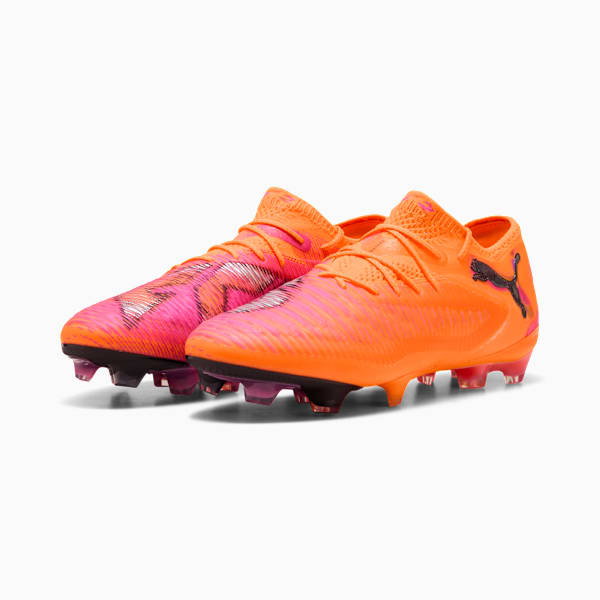 FUTURE 8 ULTIMATE FG Low Football Boots Unisex, Heat Fire-PUMA Black-Ravish, extralarge-GBR