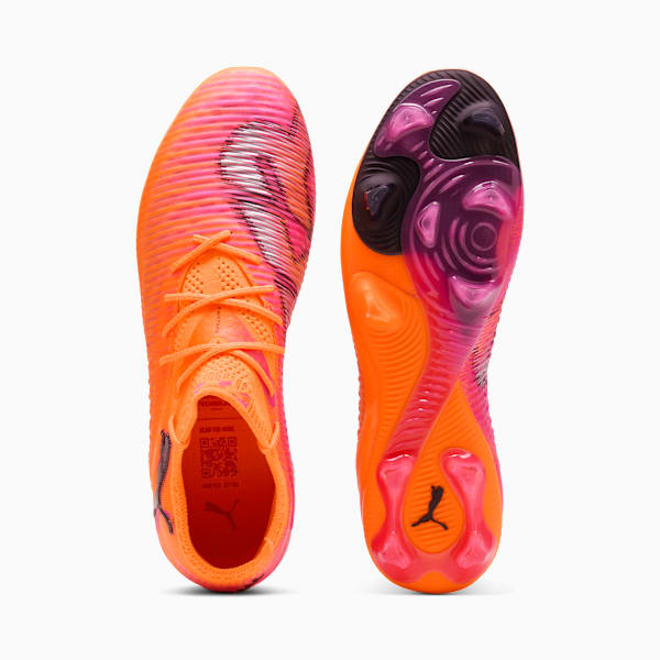 FUTURE 8 ULTIMATE FG Low Football Boots Unisex, Heat Fire-PUMA Black-Ravish, extralarge-GBR