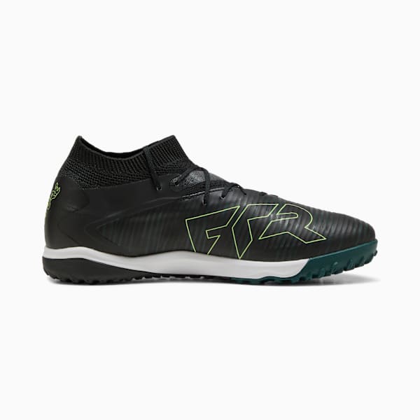 FUTURE 8 PRO Cage Unisex, PUMA Black-Fizzy Light-Green Terrain, extralarge