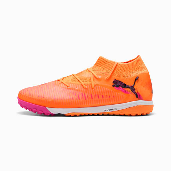 FUTURE 8 PRO Cage Unisexe, Heat Fire-PUMA Black-Ravish, extralarge
