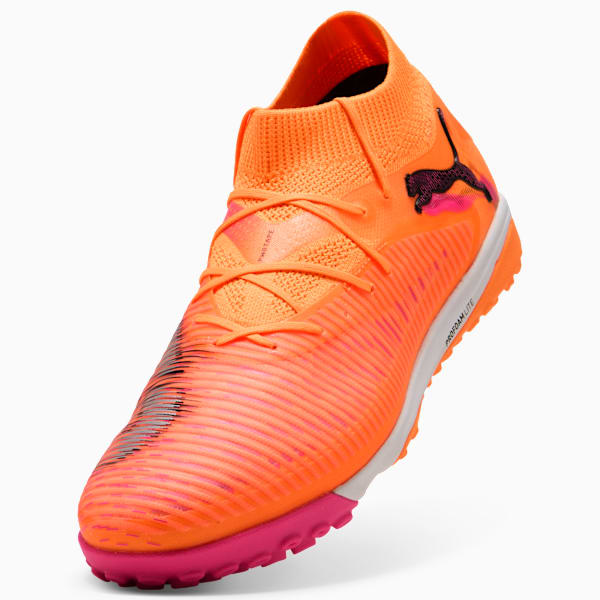 FUTURE 8 PRO Cage Unisexe, Heat Fire-PUMA Black-Ravish, extralarge