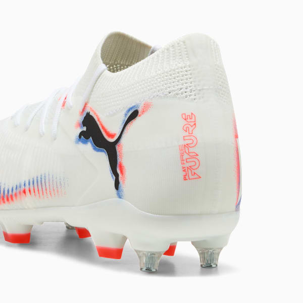 FUTURE 8 MATCH MxSG Football Boots Unisex, PUMA White-PUMA Black-Glowing Red, extralarge-GBR