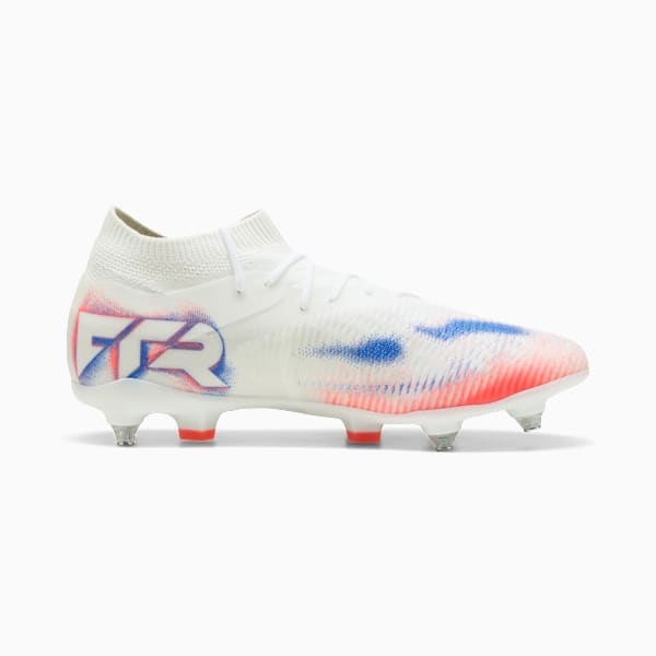 FUTURE 8 MATCH MxSG Football Boots Unisex, PUMA White-PUMA Black-Glowing Red, extralarge-GBR