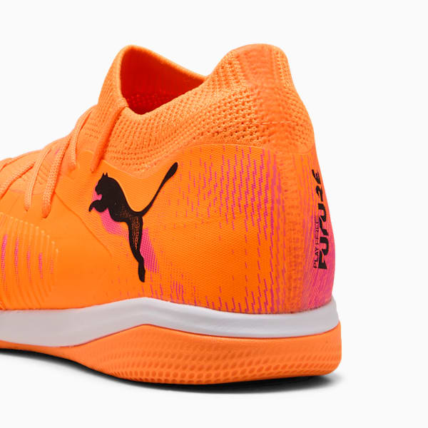FUTURE 8 MATCH Indoor Soccer Shoes, Heat Fire-PUMA Black-Ravish, extralarge