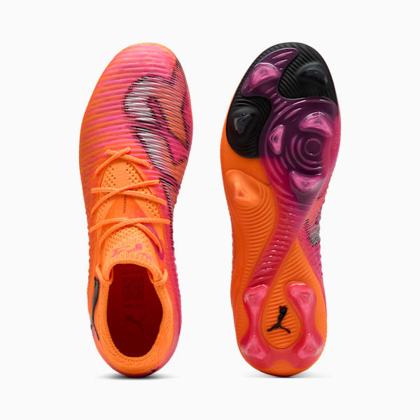 FUTURE 8 ULTIMATE Women's Firm Ground Soccer Cleats, Heat Fire-PUMA Black-Ravish, extralarge