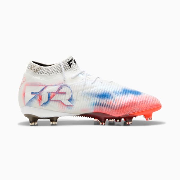 FUTURE 8 ULTIMATE AG Football Boots Women, PUMA White-PUMA Black-Glowing Red, extralarge-GBR