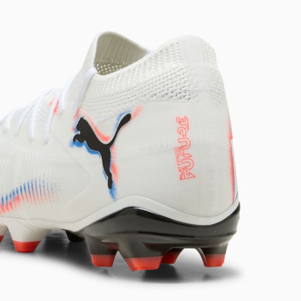 FUTURE 8 MATCH FG/AG Women, PUMA White-PUMA Black-Glowing Red, extralarge