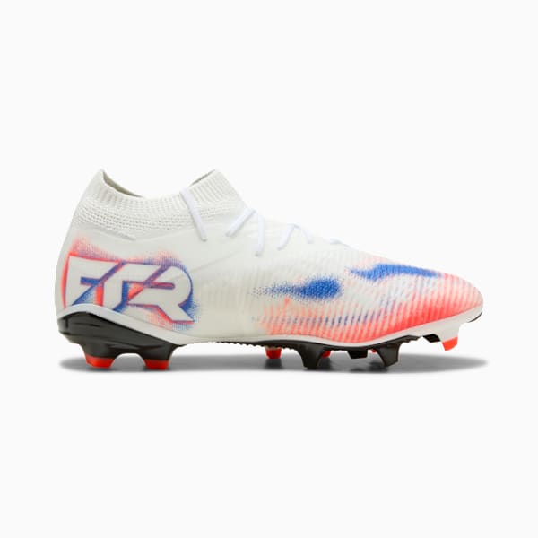 FUTURE 8 MATCH FG/AG Women, PUMA White-PUMA Black-Glowing Red, extralarge