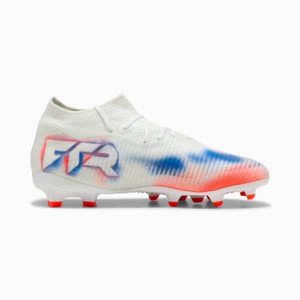 FUTURE 8 PRO FG/AG Jr Youth, PUMA White-PUMA Black-Glowing Red, extralarge
