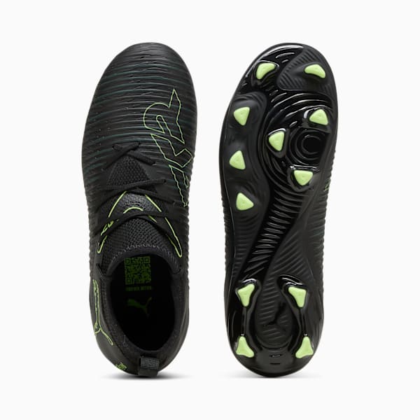 FUTURE 8 MATCH Firm Ground/Artificial Ground Youth, PUMA Black-Fizzy Light-Green Terrain, extralarge
